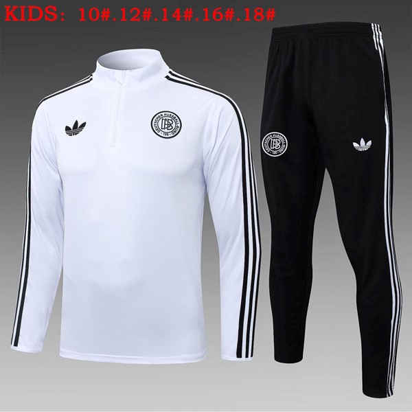 Ninos Sudadera De Training Alemania 2025-2026 Blanco 5